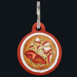 Lobster Bisque Soup Seafood Food Cooking Maine ME Pet ID Tag<br><div class="desc">Design features an original food themed marker illustration of lobster bisque, a creamy soup made with lobster, seafood puree, and cream, which originated in France but is now popular around the world. In the US it is expecially popular in New England and especially Maine, home of the Maine lobster. Ideal...</div>