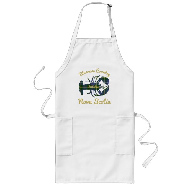 lobster Bluenose Country kitchen Nova Scotia apron (Front)