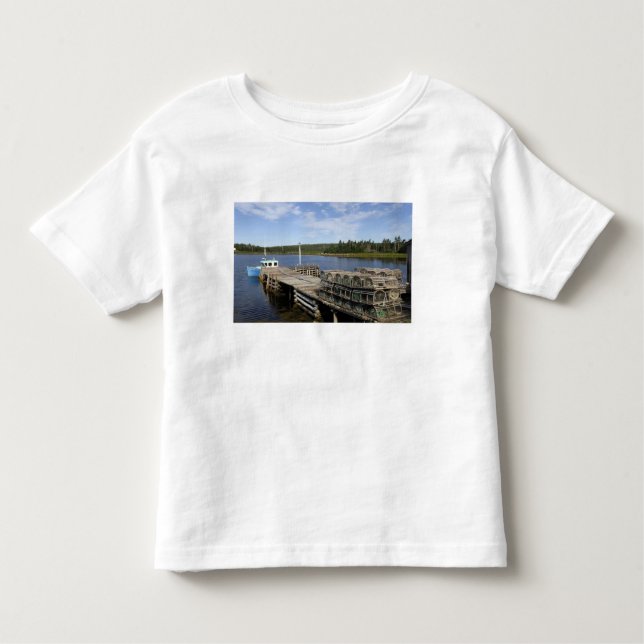 Lobster Boat, Mushaboom, Nova Scotia, Canada Toddler T-shirt (Front)