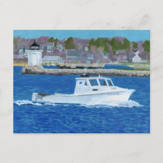 Lobster Boat Portland, Maine Postcard