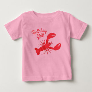 Lobster Boil Birthday Party Cute Kids Baby T-Shirt