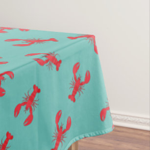 Lobster Boil Birthday Party Cute Kids Tablecloth