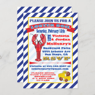 Lobster Boil Invitations