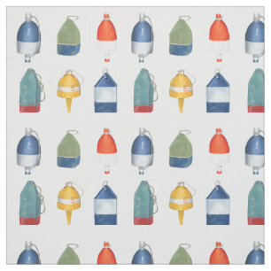 Lobster bouys fabric