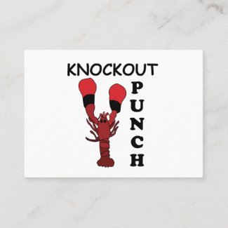 Lobster Boxing Knockout Punch 