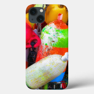 Lobster buoys at Bass Harbor iPhone 13 Case