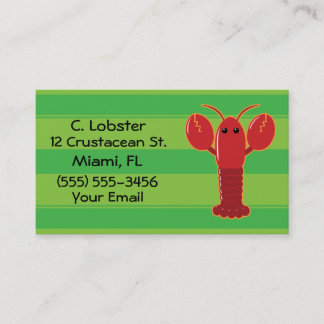 Lobster Business Cards