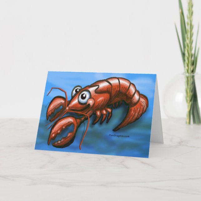 Lobster Card (Front)