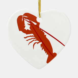 Lobster Ceramic Ornament