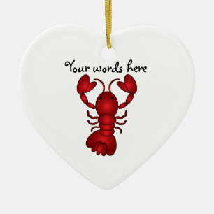 Lobster Ceramic Ornament