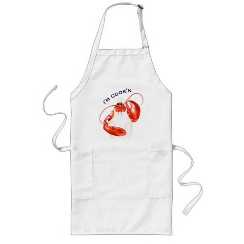 Lobster Chef Seafood Long Apron