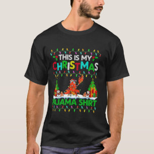 Lobster Christmas Pajama Shirt Funny Lobster Lover