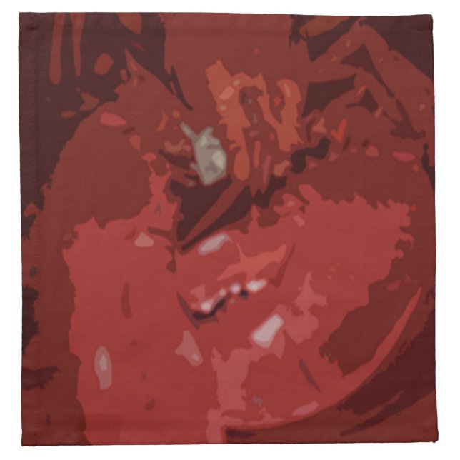 Lobster Cloth Napkin (Front)