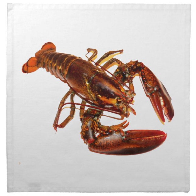 Lobster Cloth Napkin (Front)