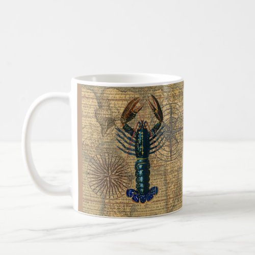 Lobster Crawfish Shellfish Seafood Ocean Coffee Mug