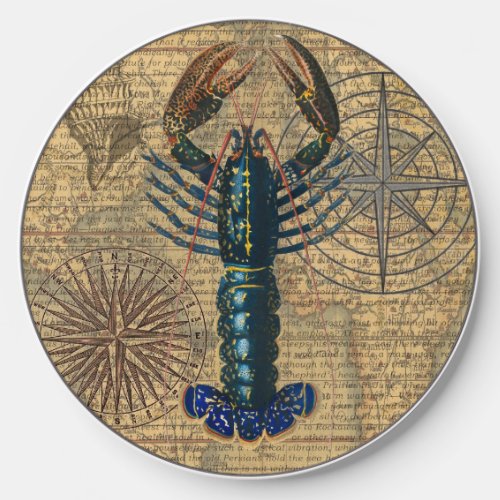 Lobster Crawfish Shellfish Seafood Ocean Wireless Charger