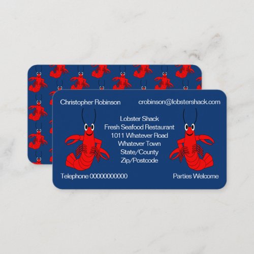 Lobster Design Business Card