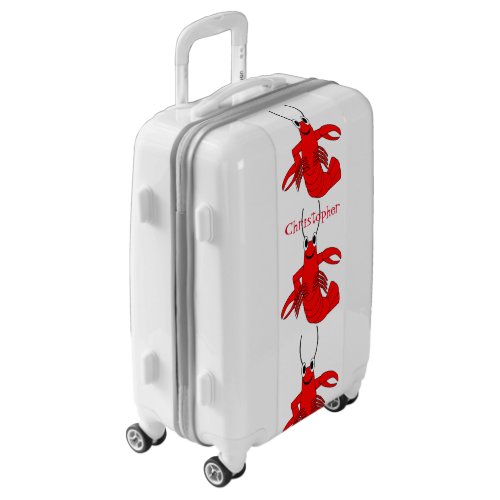 Lobster Design Luggage