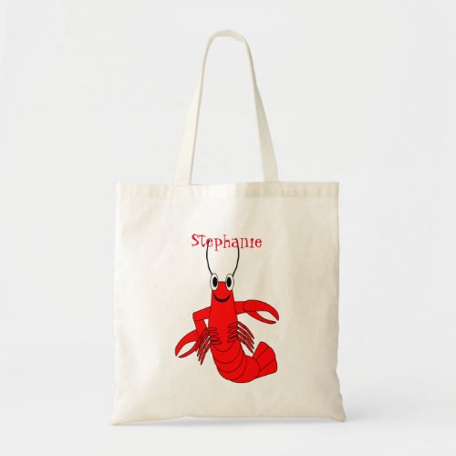 Lobster Design Tote Bag