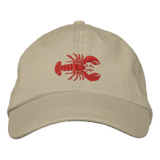 Lobster Embroidered Baseball Cap