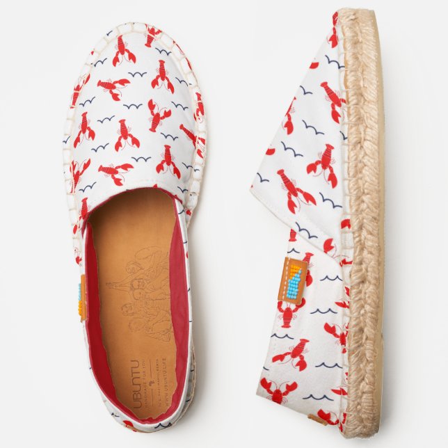 Lobster Espadrilles (Side)