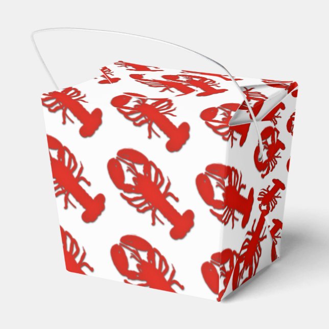 Lobster Favor Boxes (Back Side)