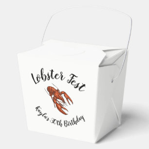 Lobster Fest Favor Boxes