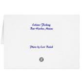 Lobster Fishing in Bar Harbor (Back Horizontal)