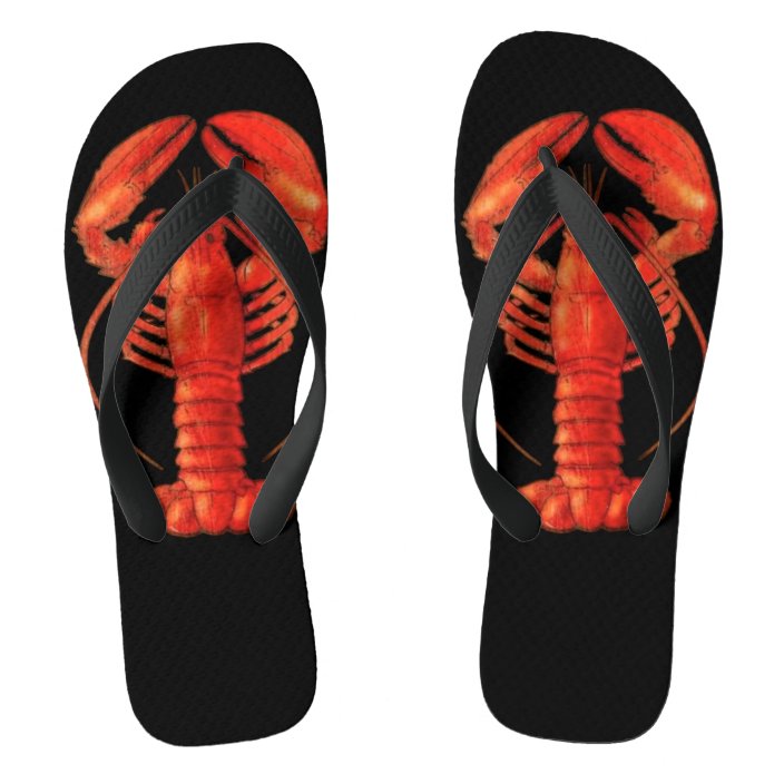 lobster flip flops
