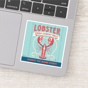 Lobster Fresh Caught Daily Maine Sticker