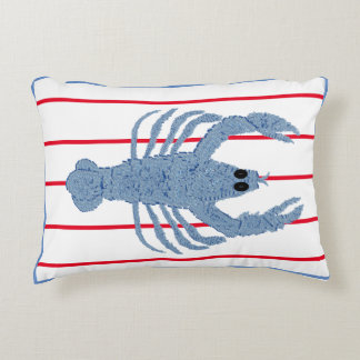 Lobster Ginger Jar jars art print Accent Pillow