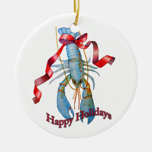 Lobster Holiday Ornament