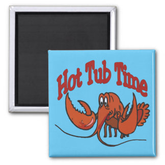 Lobster Hot Tub Time Magnet
