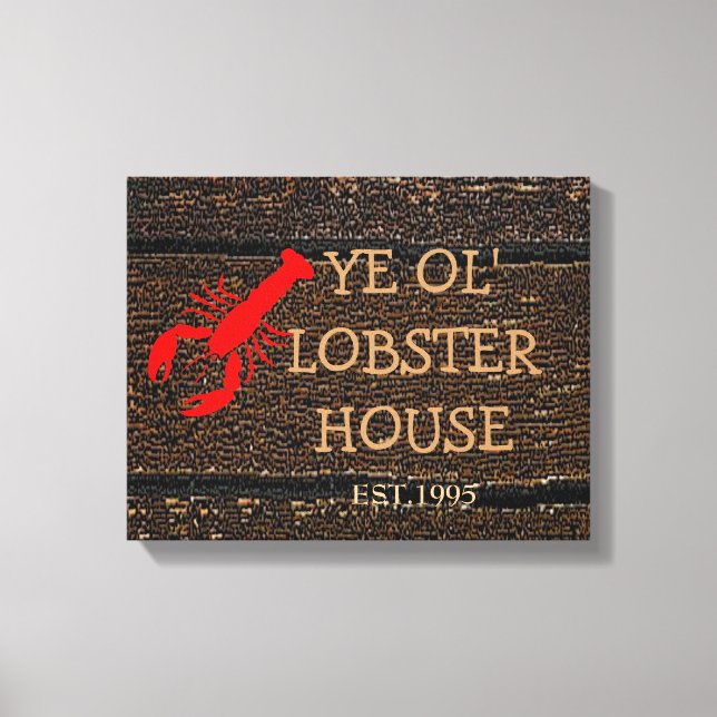Lobster House Canvas Print (Front)