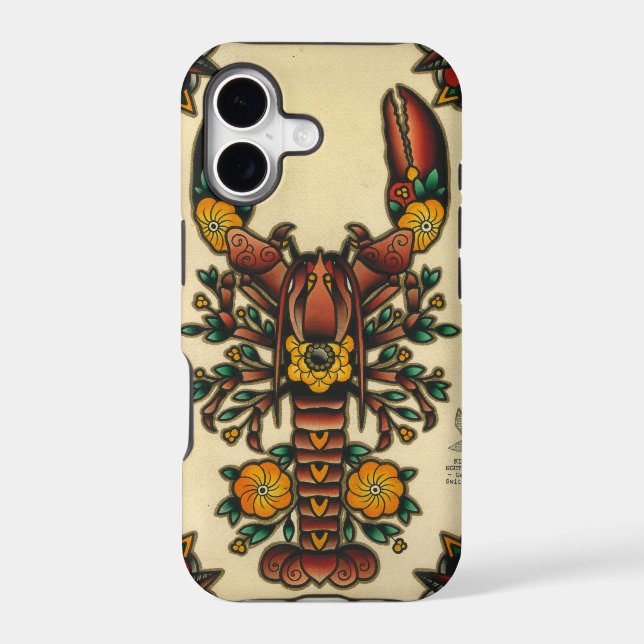lobster iphone case (Back)