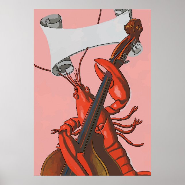 Lobster Jazz Poster (Front)