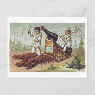 Lobster Kids Postcard
