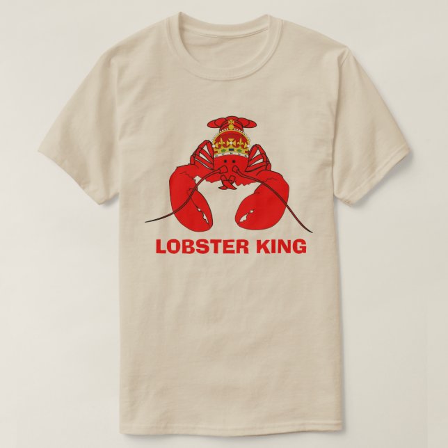 Lobster King T-Shirt (Design Front)