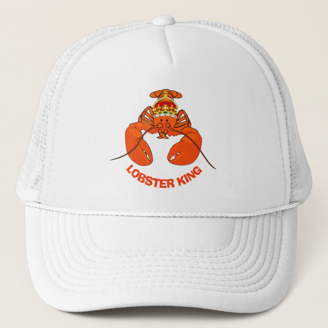 Lobster King Trucker Hat (Front)