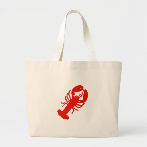 Lobster Large Tote Bag