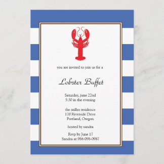 Lobster Love Invitation