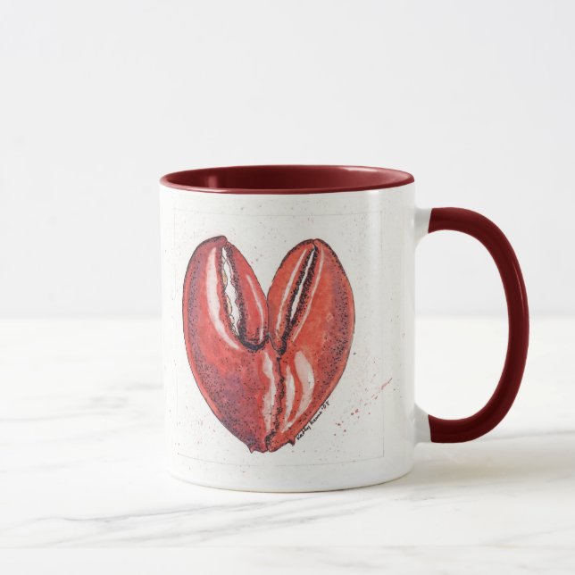 Lobster Love Mug (Right)