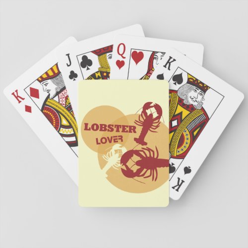 Lobster Lover Poker Cards