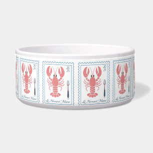 Lobster Maine New England Nautical Ocean Seafood Bowl
