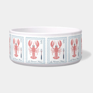 Lobster Maine New England Nautical Ocean Seafood Bowl