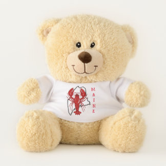 Lobster Maine Teddy Bear