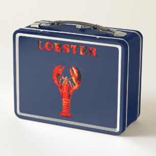 lobster metal lunch box