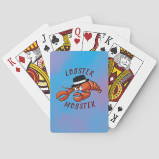 Lobster Mobster 🦞 Funny Cartoon Gangster Poker Cards