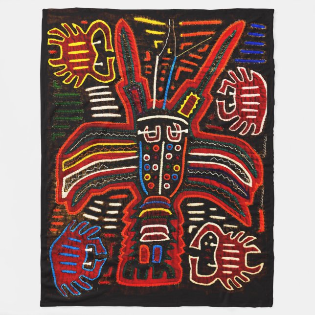 Lobster Mola makes a colorful blanket (Front)