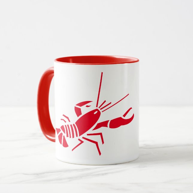 Lobster Mug (Front Left)